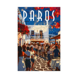 Paros Travel Print - Vacation Art Boutique