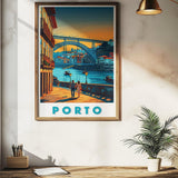 Porto Dom Luis I Bridge Travel Print - Vacation Art Boutique