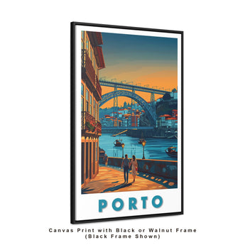 Porto Dom Luis I Bridge Travel Print - Vacation Art Boutique