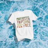 Professional Traveler Unisex Tee - Vacation Art Boutique