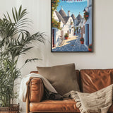 Puglia Alberobello Village Travel Print - Vacation Art Boutique