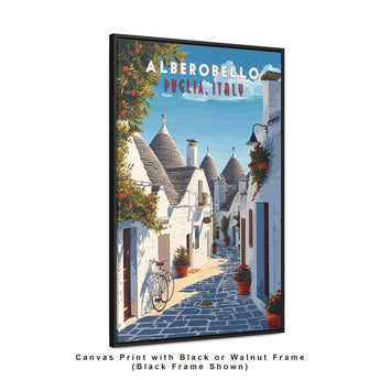 Puglia Alberobello Village Travel Print - Vacation Art Boutique