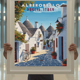 Puglia Alberobello Village Travel Print - Vacation Art Boutique