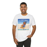 Resting Beach Face Vacation Tee - Vacation Art Boutique