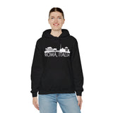 Roma Silhouette Skyline Unisex Hoodie - Vacation Art Boutique