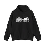 Roma Silhouette Skyline Unisex Hoodie - Vacation Art Boutique