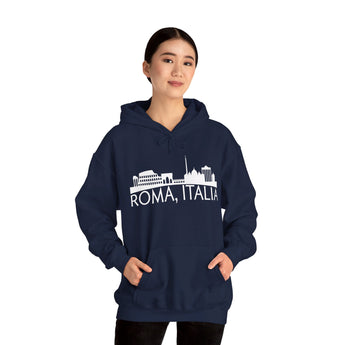 Roma Silhouette Skyline Unisex Hoodie - Vacation Art Boutique