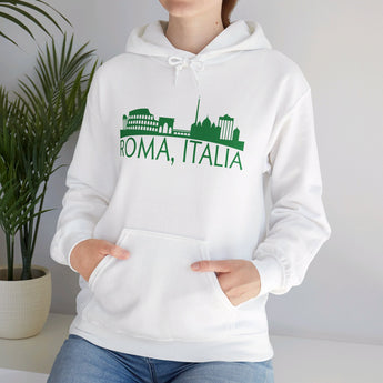 Roma Silhouette Skyline Unisex Hoodie - Vacation Art Boutique