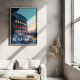 Rome Colosseum Travel Print - Vacation Art Boutique