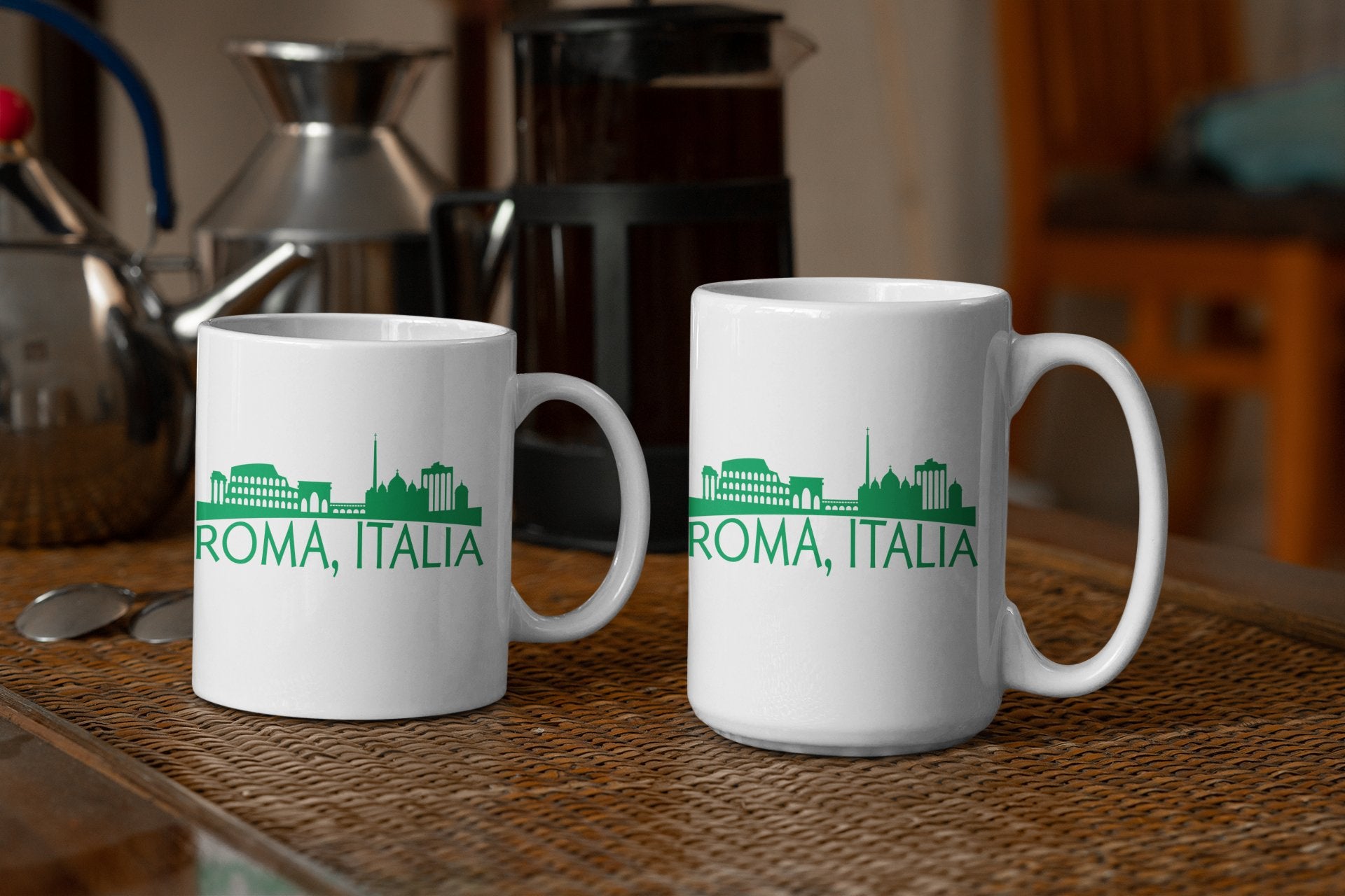 Rome Skyline Coffee Mug - Vacation Art Boutique