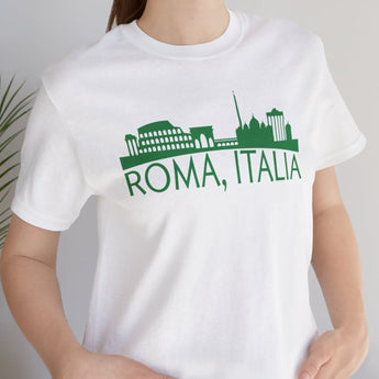 Rome Skyline Unisex Tee - Vacation Art Boutique