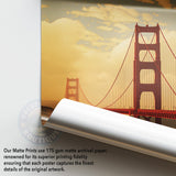 San Francisco Golden Gate Bridge Travel Print - Vacation Art Boutique