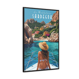 Sardinia Sailing Travel Print - Vacation Art Boutique