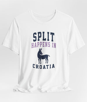 Split Happens in Croatia Vacation Tee - Vacation Art Boutique