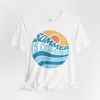 Summer Is Coming Vacation Tee - Vacation Art Boutique