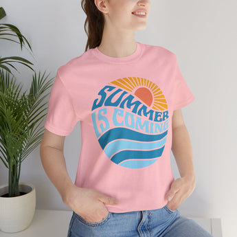 Summer Is Coming Vacation Tee - Vacation Art Boutique