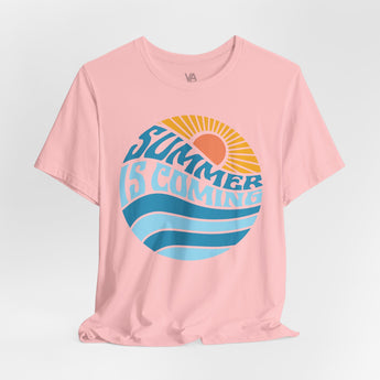 Summer Is Coming Vacation Tee - Vacation Art Boutique