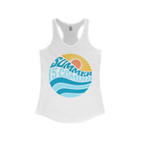 Summer Is Coming Women's Racerback Tank - Vacation Art Boutique