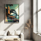 Sydney Harbor Bridge Travel Print - Vacation Art Boutique