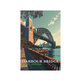 Sydney Harbor Bridge Travel Print - Vacation Art Boutique