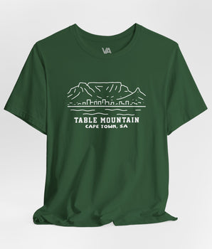 Table Mountain Cape Town Tee - Vacation Art Boutique