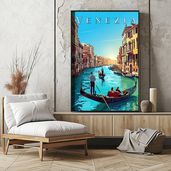 Venice Canal Travel Print - Vacation Art Boutique