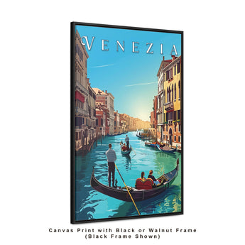 Venice Canal Travel Print - Vacation Art Boutique