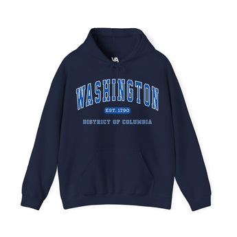 Washington DC Travel Hoodie - Vacation Art Boutique