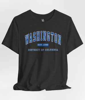 Washington DC Travel T-Shirt - Vacation Art Boutique