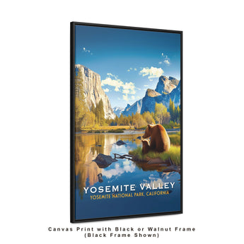 Yosemite National Park Travel Print - Vacation Art Boutique