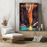 Zion Narrows Travel Print - Vacation Art Boutique