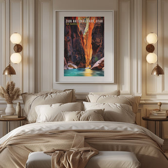 Zion Narrows Travel Print - Vacation Art Boutique